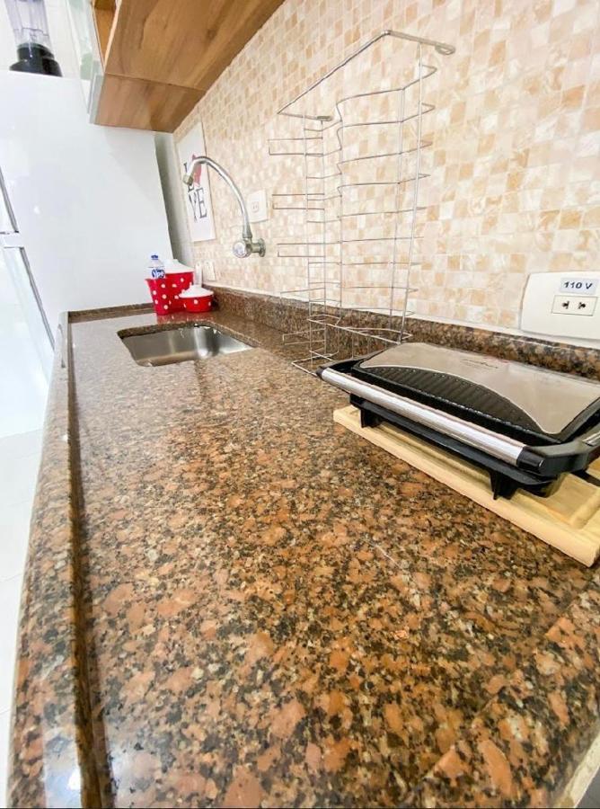 Excelente Apartamento Bem Localizado A 450 Metros Da Praia Гуаружа Экстерьер фото